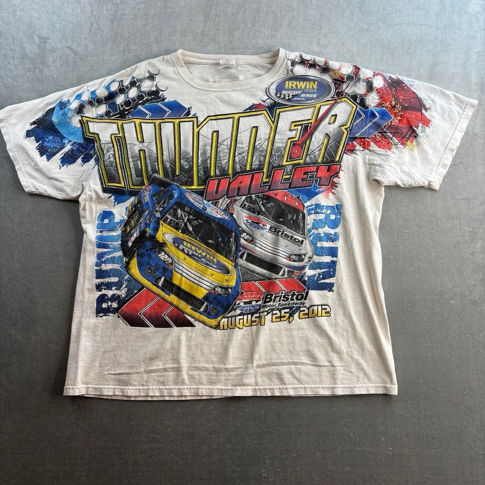 Thunder‎ Valley Bristol Motor Speedway NASCAR T Shirt Men's 2XL 2012 Racing
